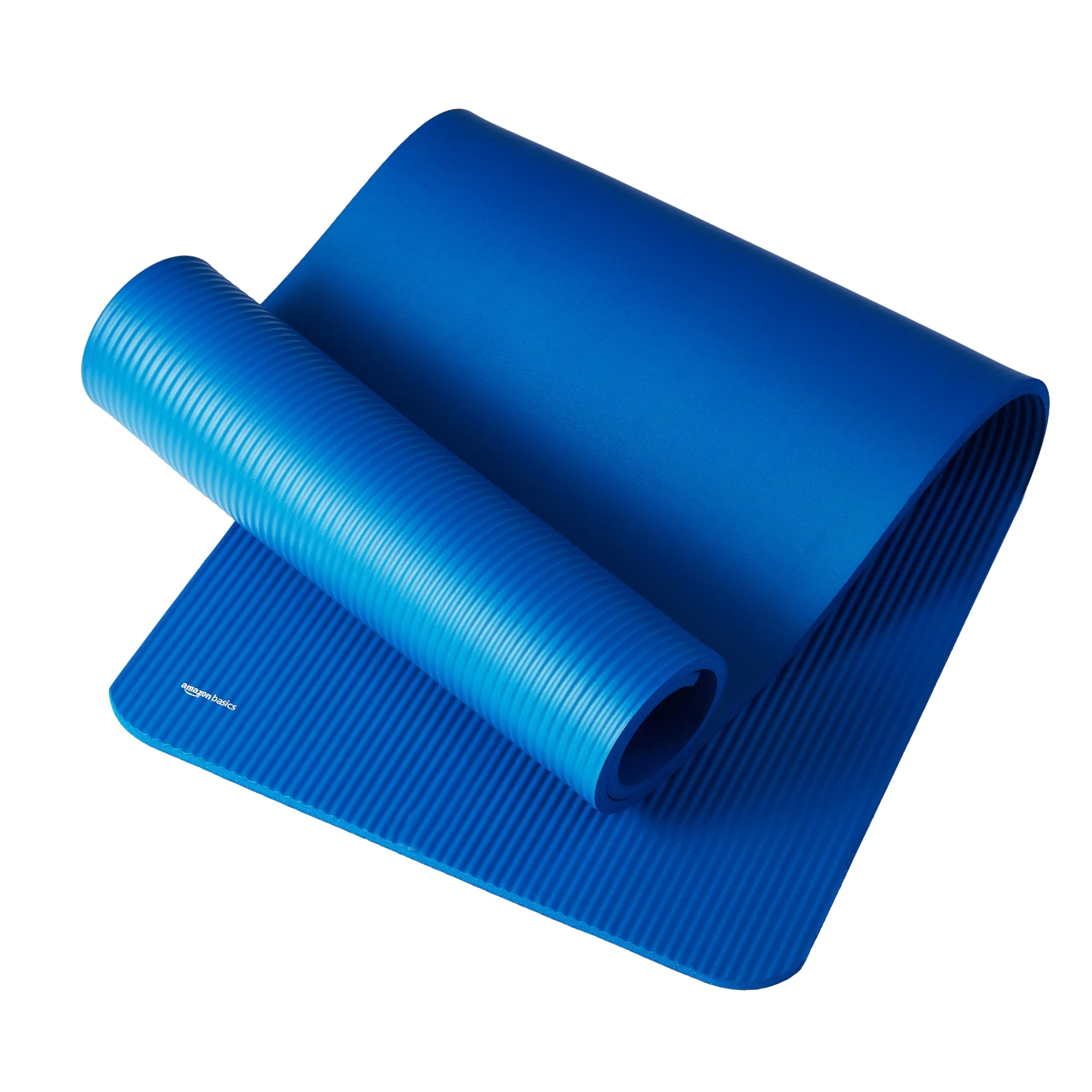 Amazon Basics 1/2 Inch Extra Thick Exercise Yoga Mat with Carrying Strap