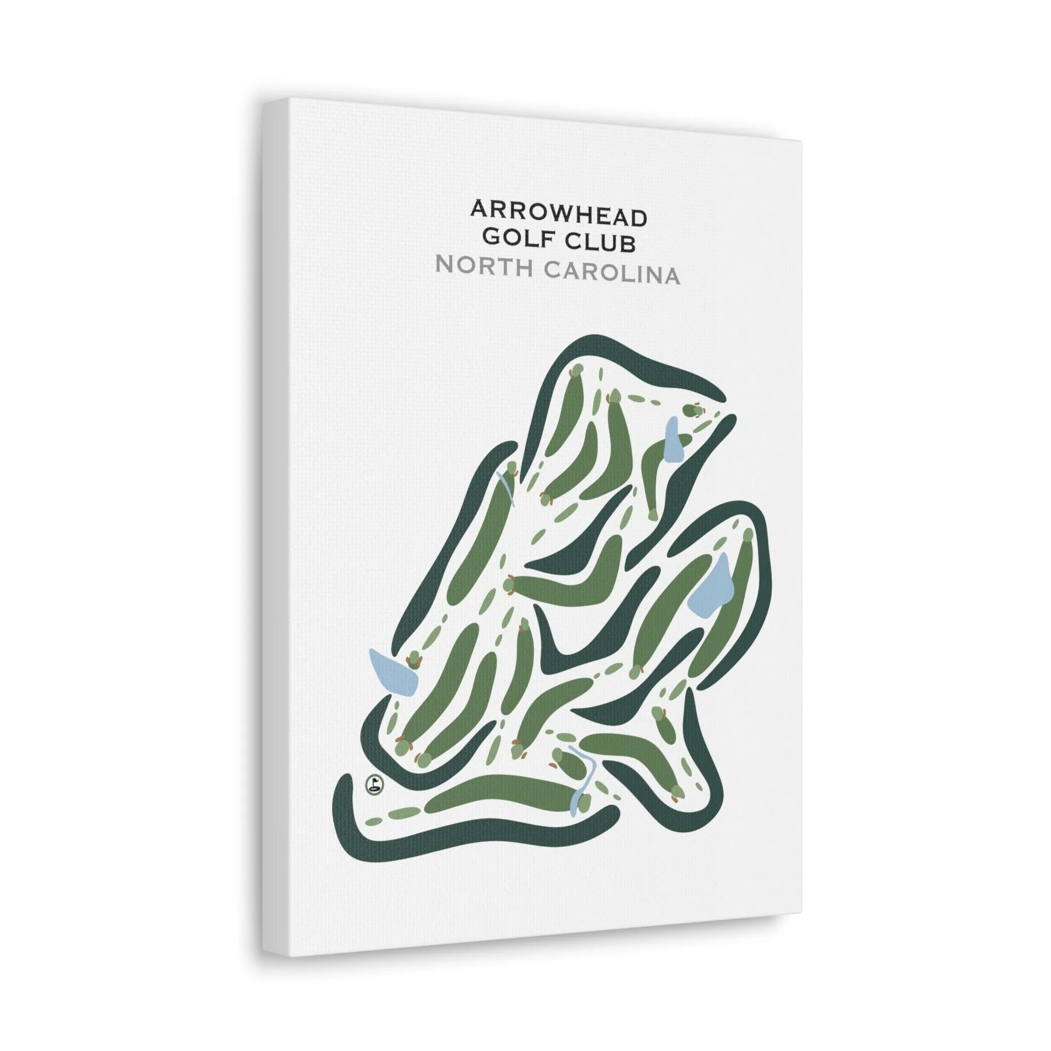 Arrowhead Golf Club, North Carolina - Printed Golf Courses