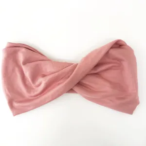 Blush Pink Twist Headband