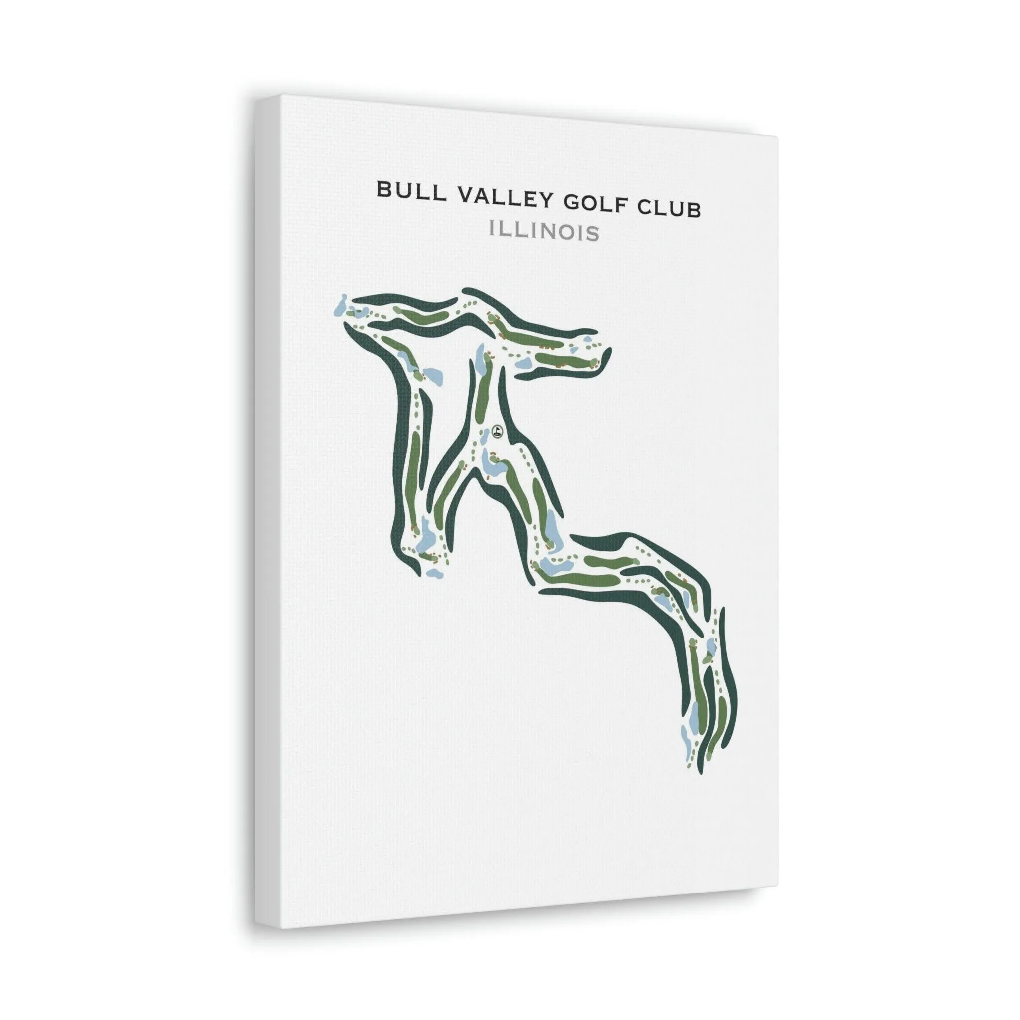 Bull Valley Golf Club, Illinois - Printed Golf Courses