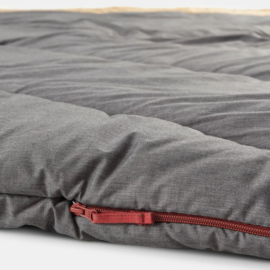 Camping Double Sleeping Bag Cotton 2-person - Arpenaz 10°C