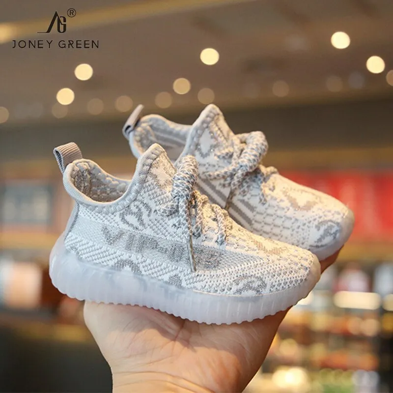 Children Shoes Casual Breathable Sport Running Sneakers Soft Shoes