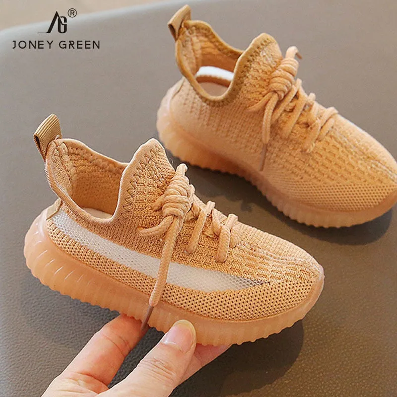 Children Shoes Casual Breathable Sport Running Sneakers Soft Shoes