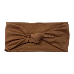 Chocolate Chunky Knot Headband
