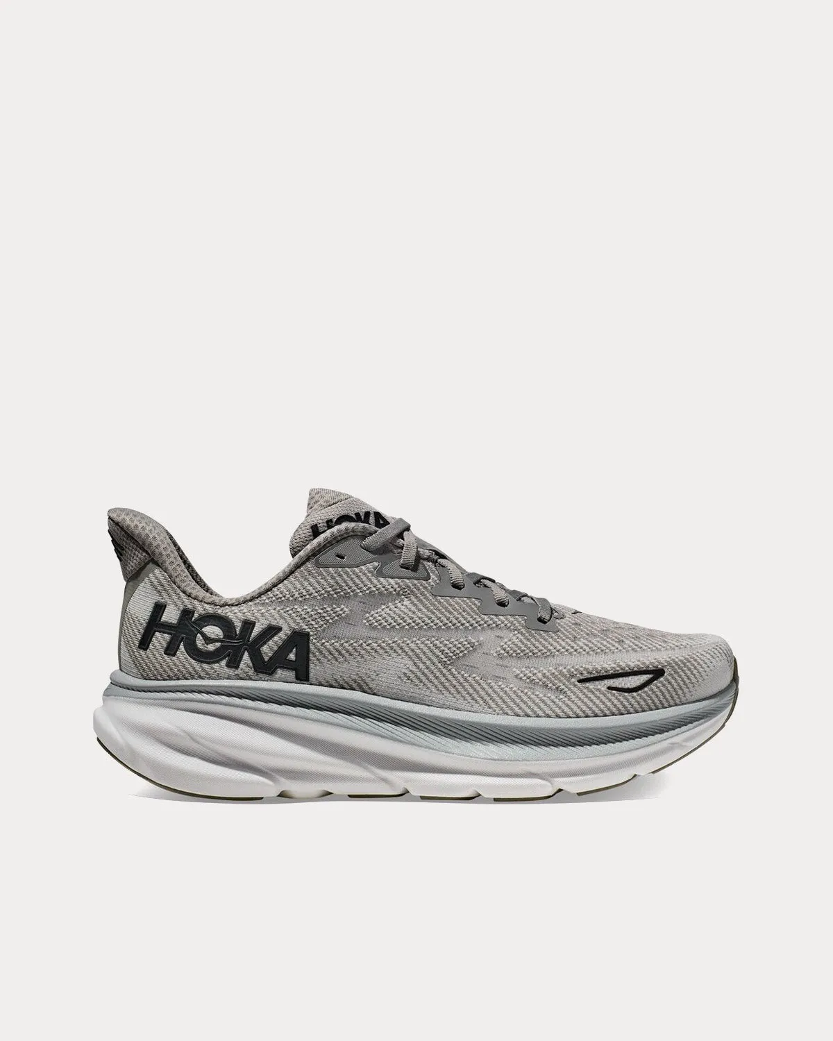 Clifton 9 Harbor Mist / Black Running Shoes