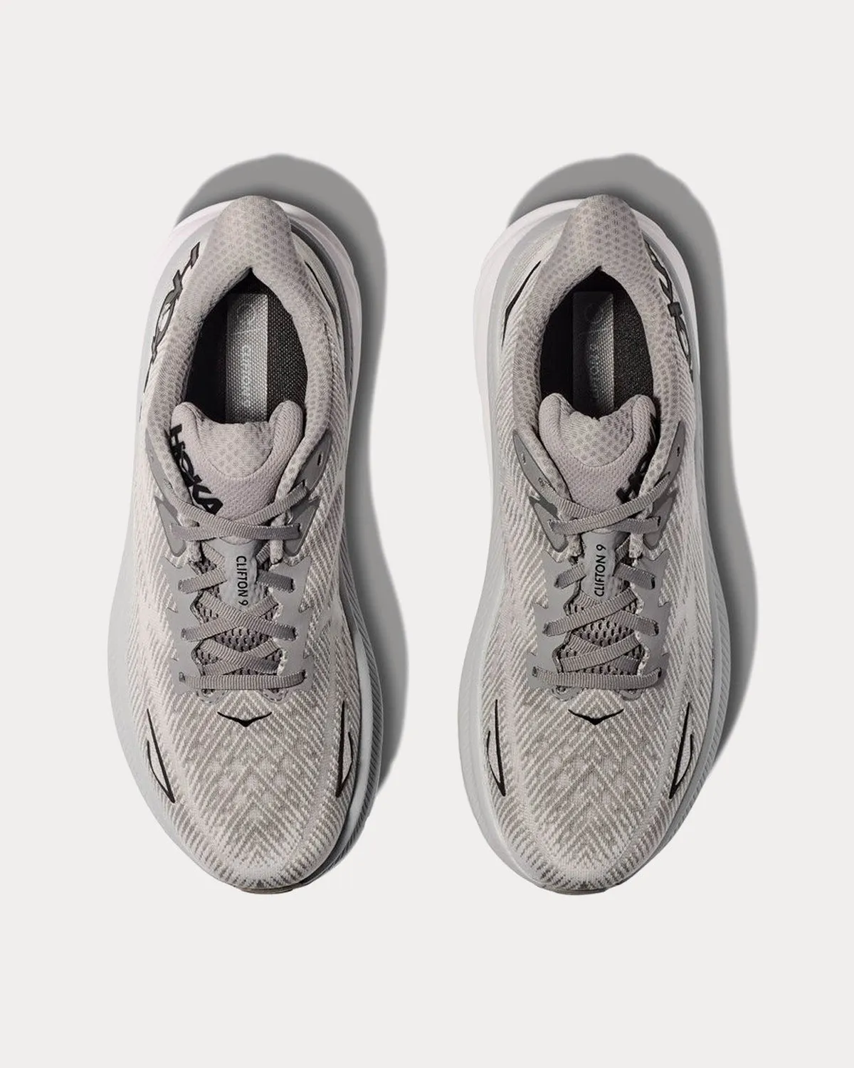 Clifton 9 Harbor Mist / Black Running Shoes