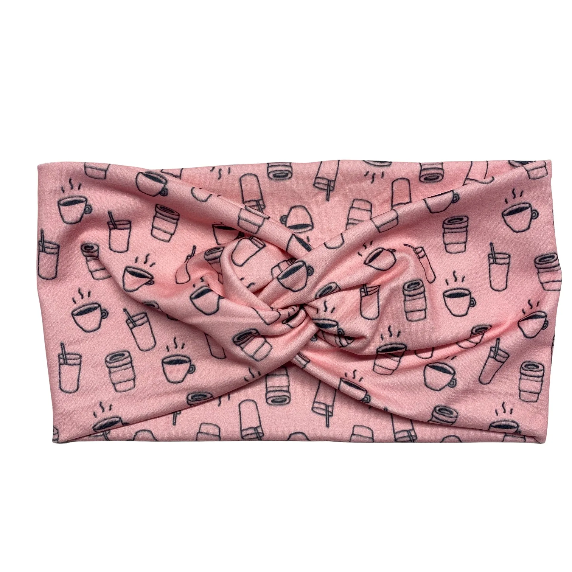 Crazy For Coffee Turban Headband