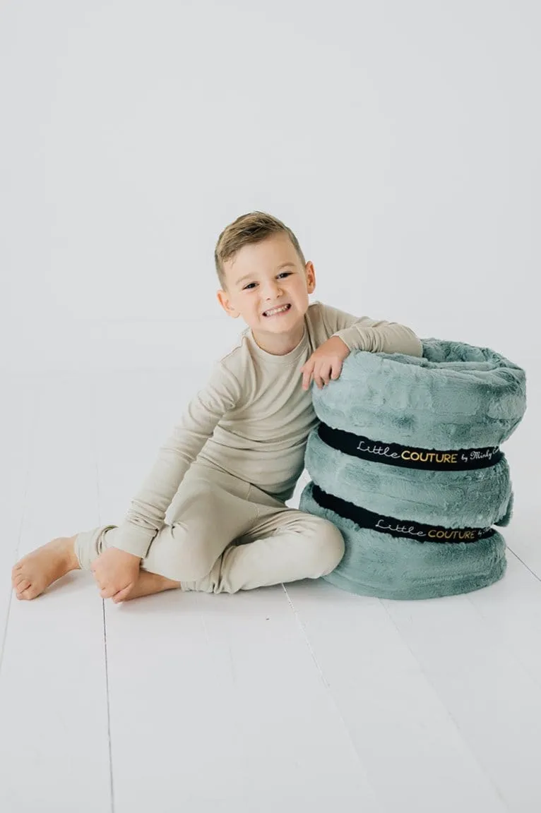 Cuddly Kids Sleeping Bag JulesRoche Minky Lining & Pillow
