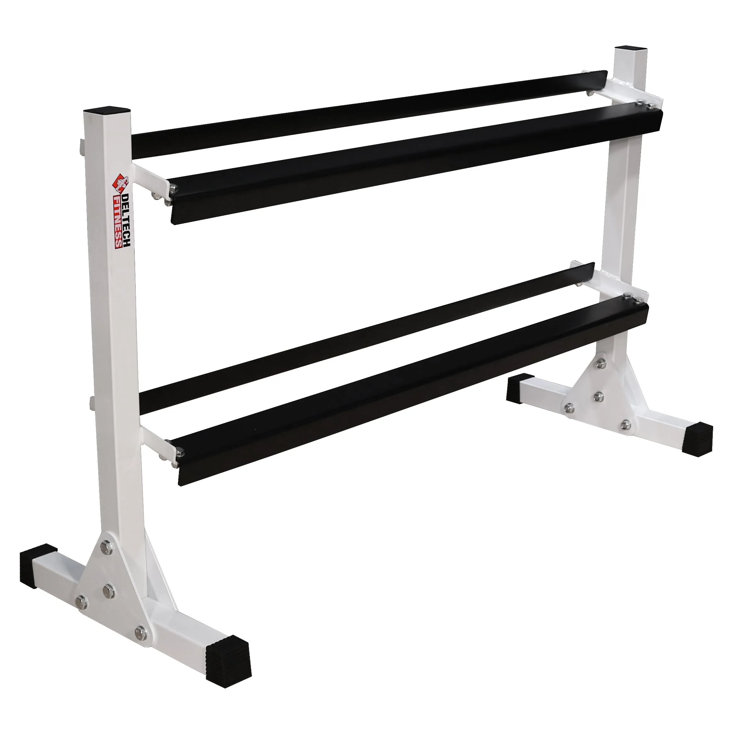 Deltech Fitness 55" Two-Tier Dumbbell Rack (DF513)