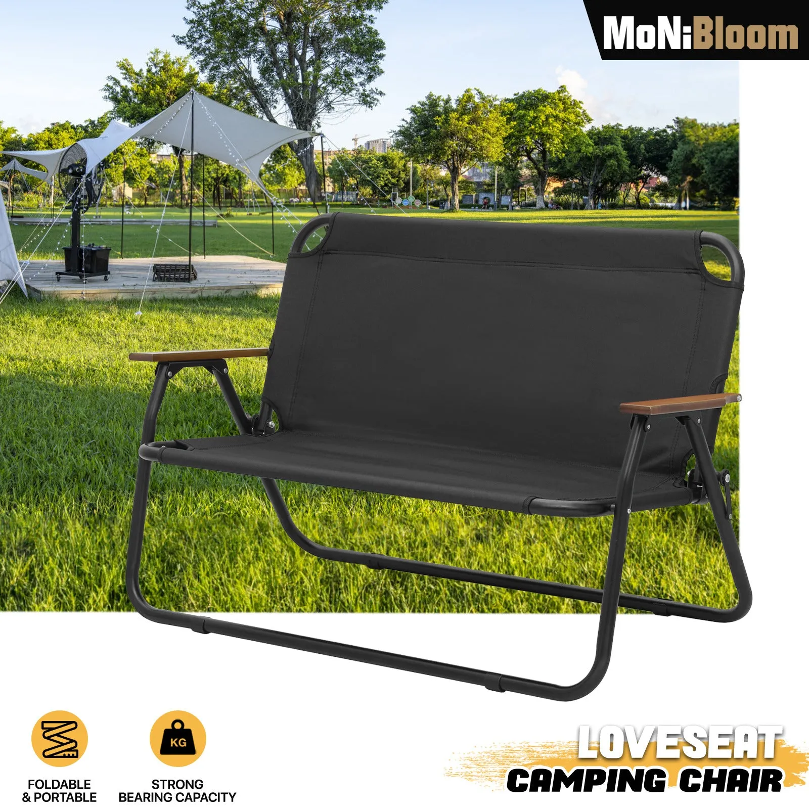Doublechair - Aluminum Tube - Oxford Fabric
