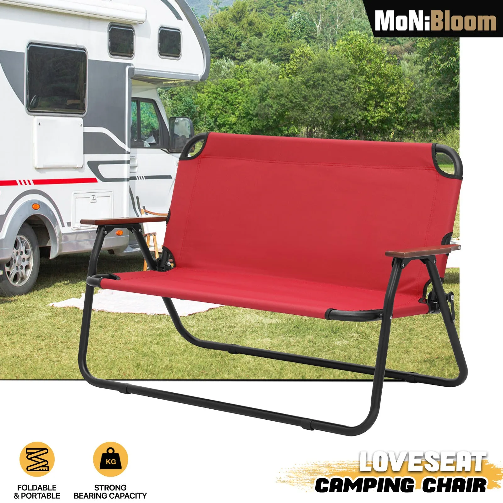 Doublechair - Aluminum Tube - Oxford Fabric