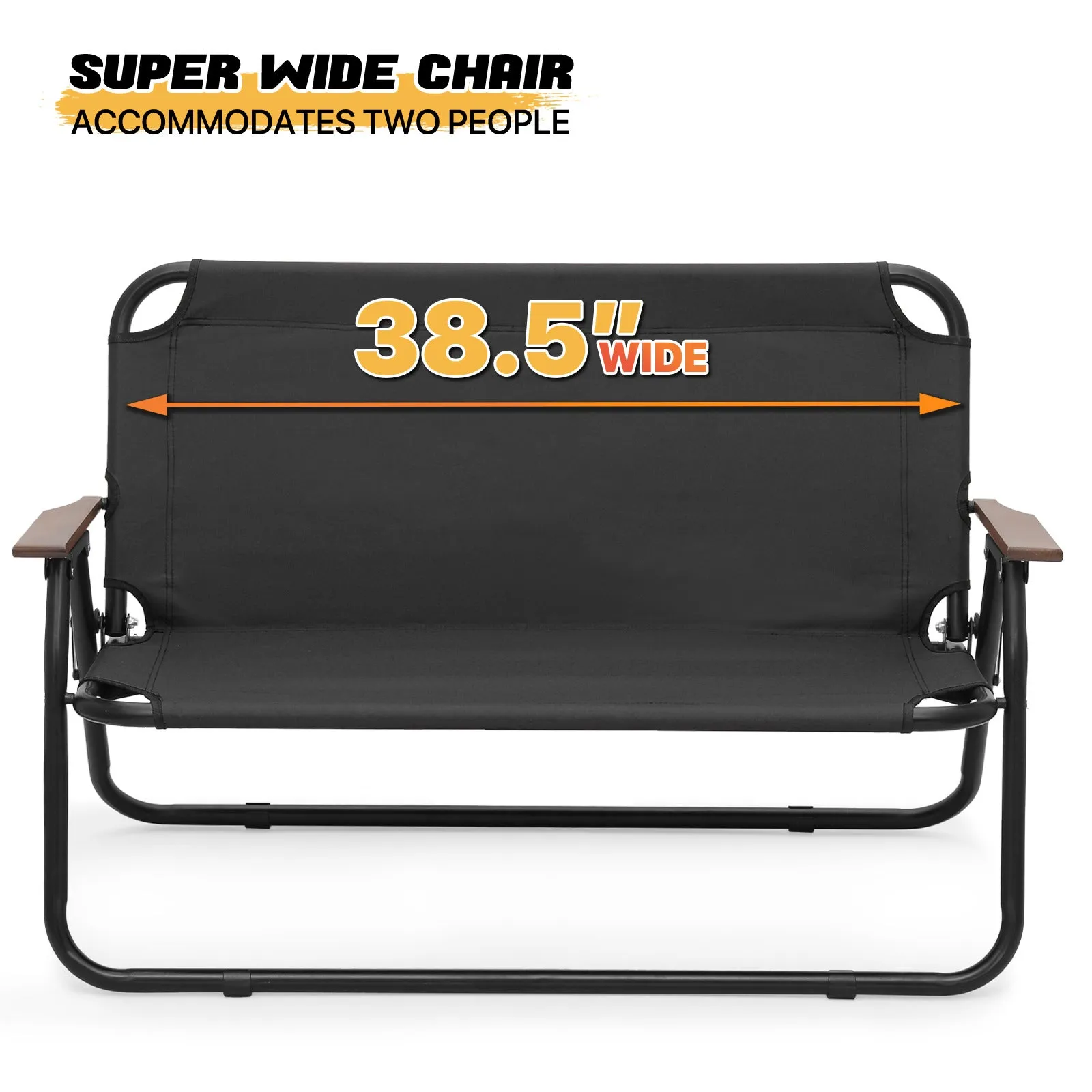 Doublechair - Aluminum Tube - Oxford Fabric