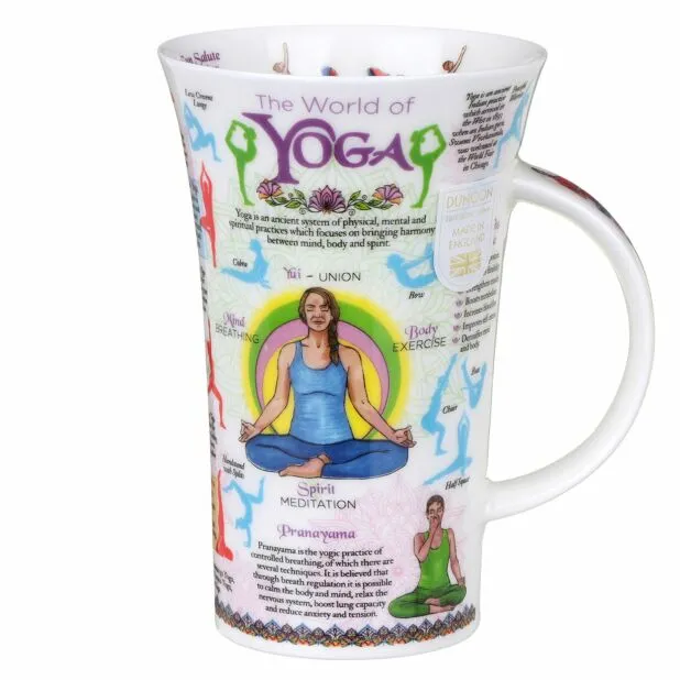 Dunoon Glencoe World of Yoga Mug