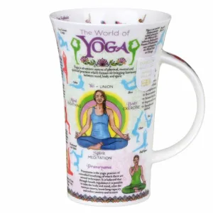 Dunoon Glencoe World of Yoga Mug