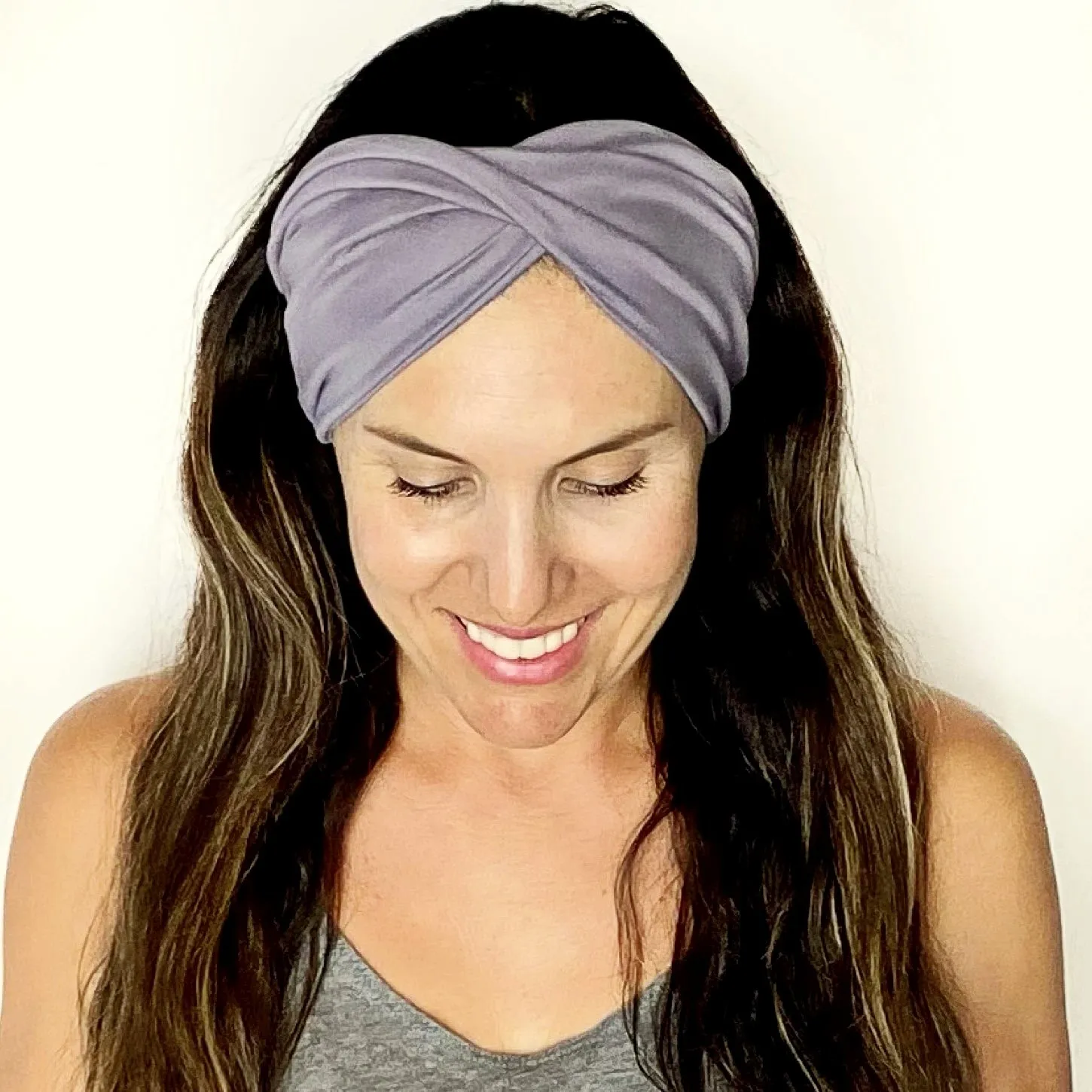Dusty Lilac Twist Headband