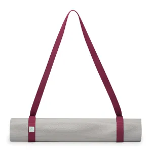 Easy-cinch Yoga Mat Sling Mulberry