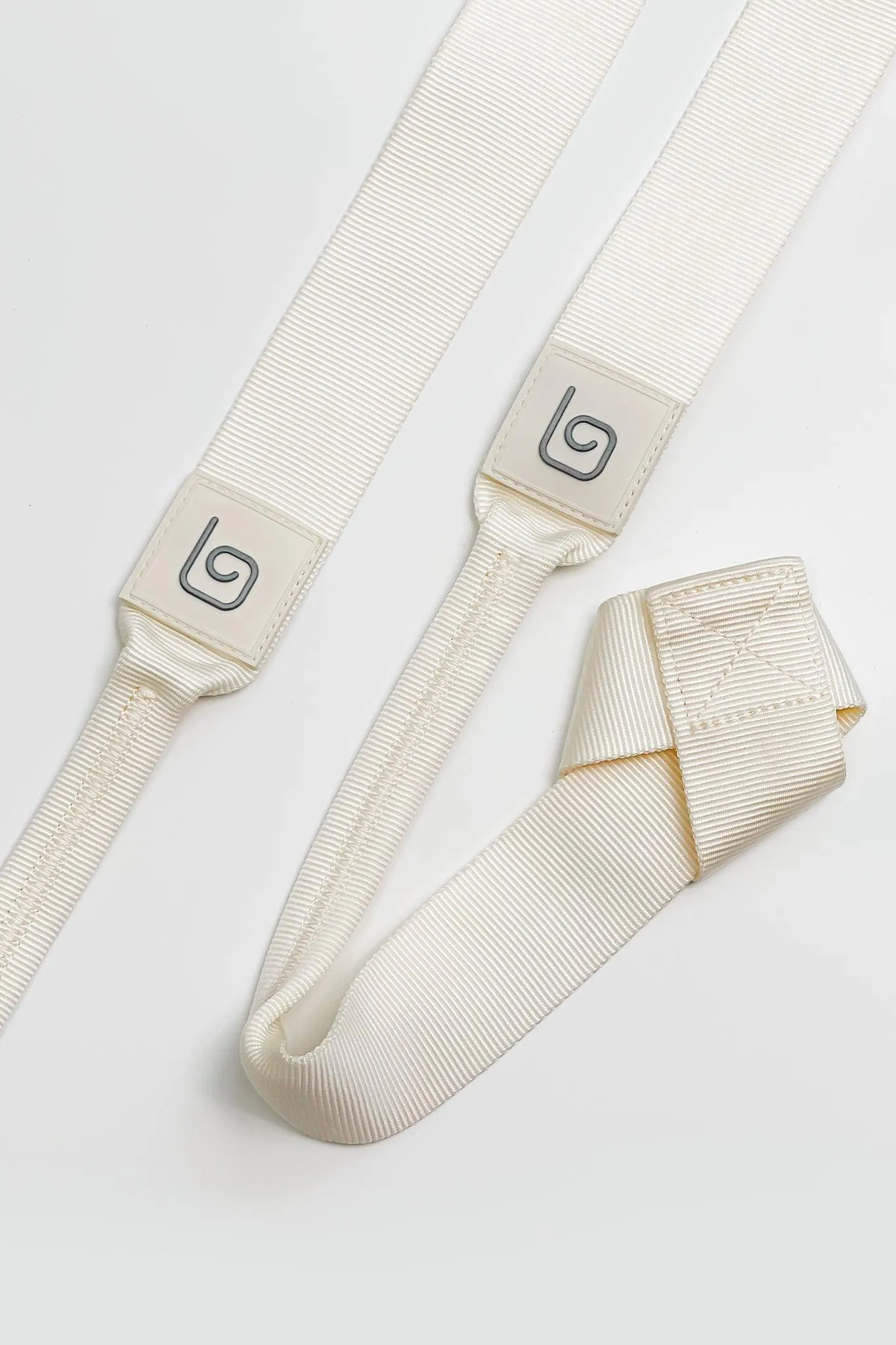 Elite Yoga Strap - Cream