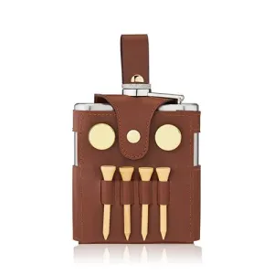 Golfer's Flask and Accessory Set