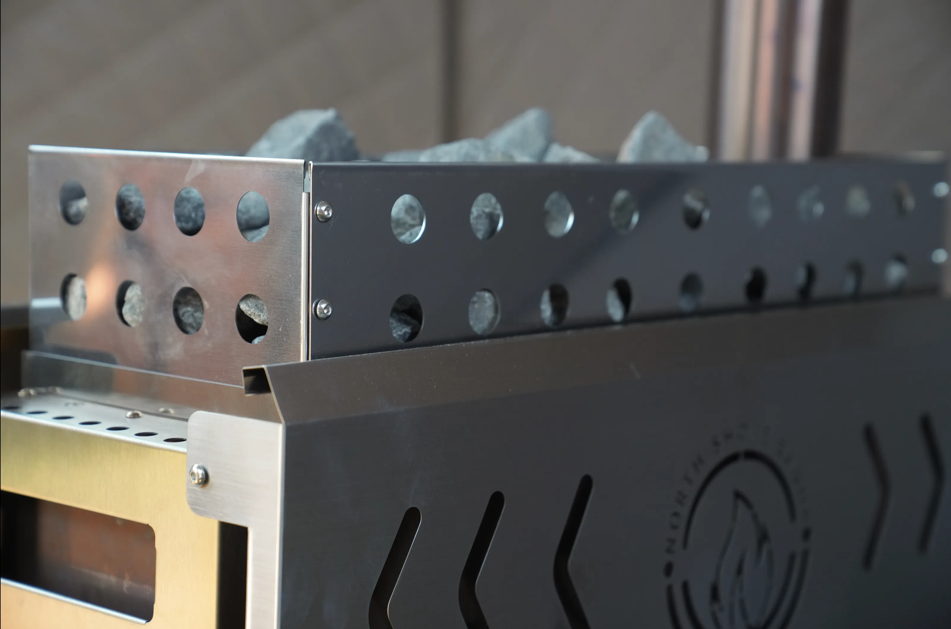 High-Quality Sauna Stove Rock Basket – Maximize Steam and Relaxation