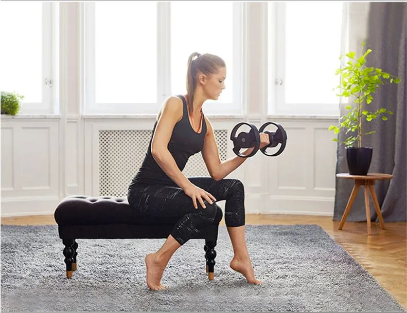 Instant Adjustable Dumbbells 20Kg Body Builder Dumbbell X 1