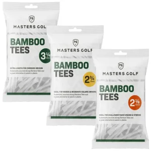 Masters Golf Bamboo Tees