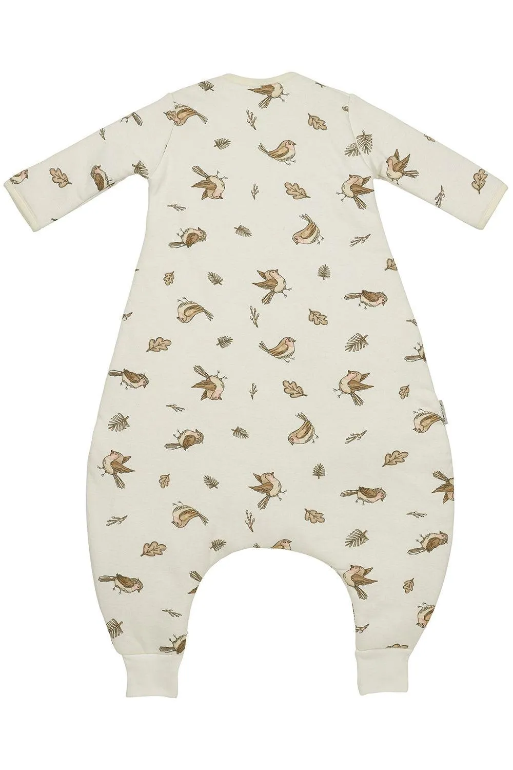 Meyco Baby Winter Sleep Overall Jumper With Sleeves Robin - Multicolour - 92cm