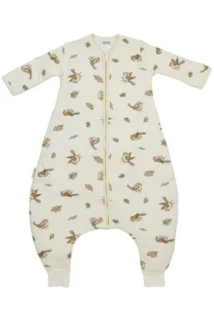 Meyco Baby Winter Sleep Overall Jumper With Sleeves Robin - Multicolour - 92cm