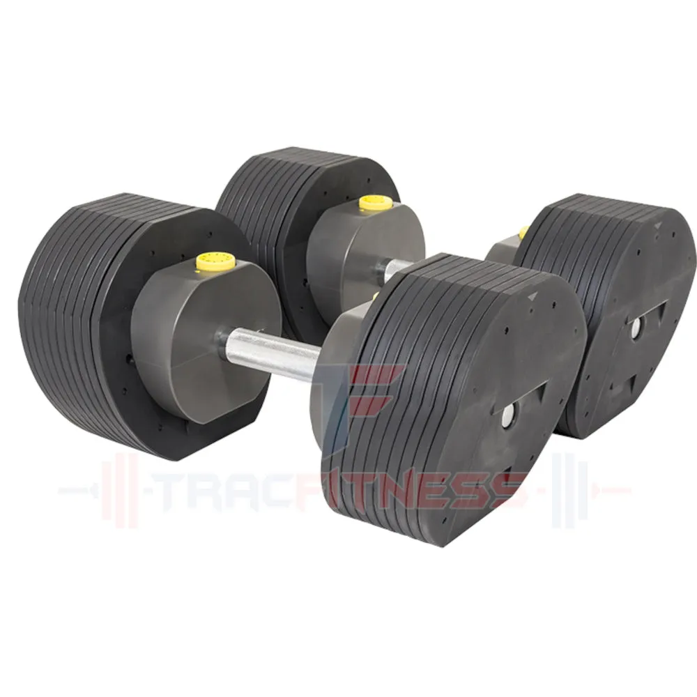 MX55 Select Compact Adjustable Dumbbells 5-55 lbs with Stand