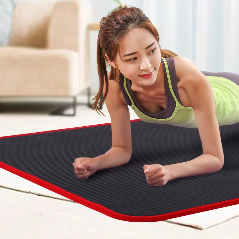 New 10mm Thickened Non-slip 183cmX61cm Yoga Mat