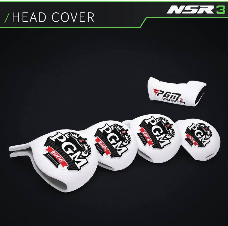 PGM MTG033 left handed mens custom golf clubs complete set gold titanium professional golf clubs