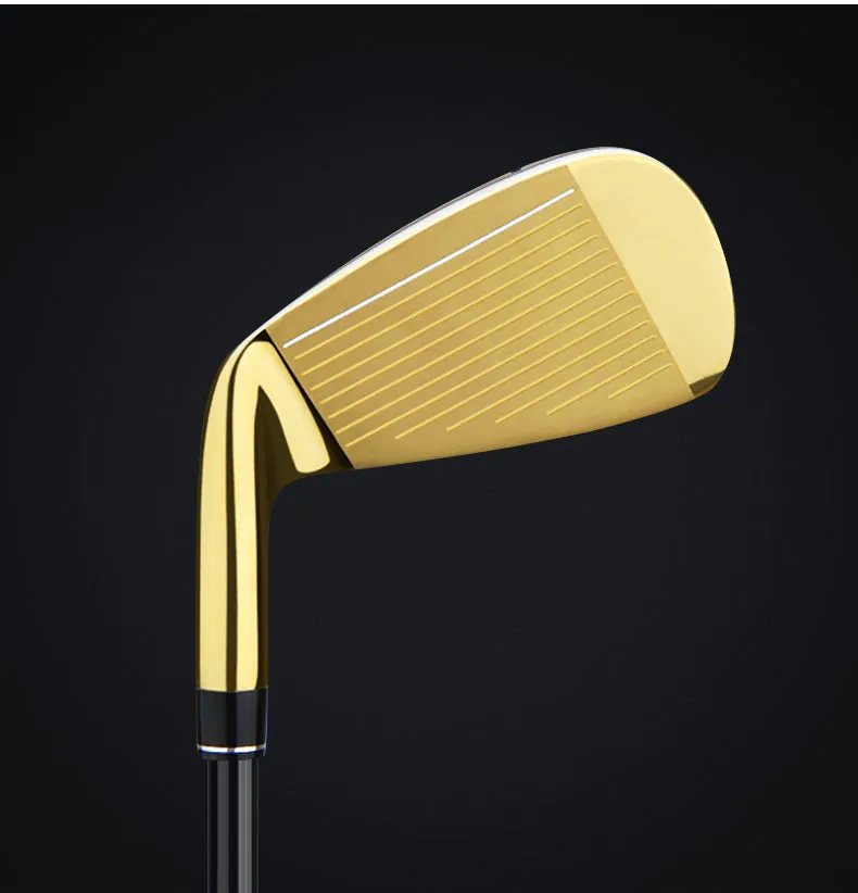 PGM MTG033 left handed mens custom golf clubs complete set gold titanium professional golf clubs