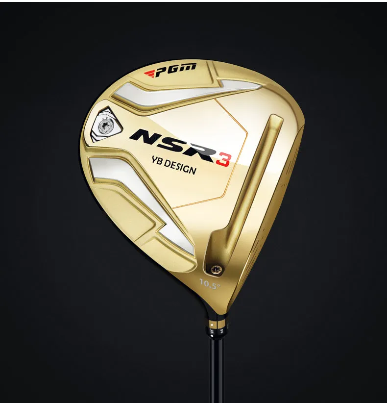 PGM MTG033 left handed mens custom golf clubs complete set gold titanium professional golf clubs