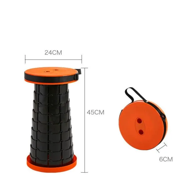 pipicars Folding Plastic Camping Stool