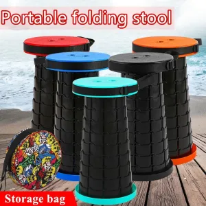 pipicars Folding Plastic Camping Stool