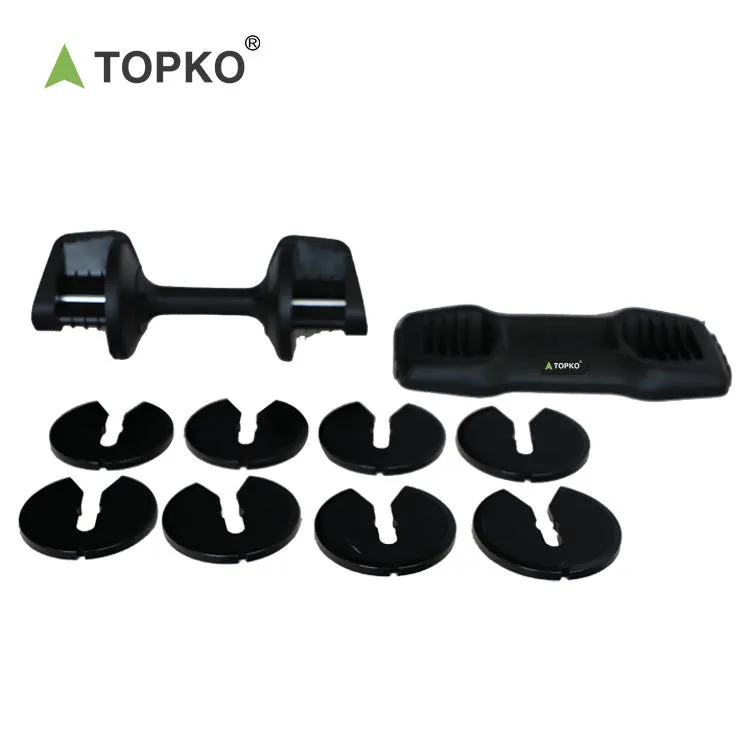Quickly Adjust The Weight Of Fitness Dumbbells