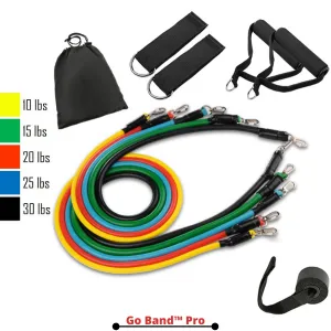 Set 11PC Resistance Bands Set
