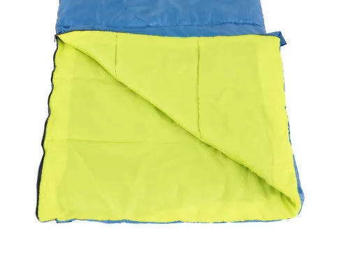 Sleeping Bag Double Bags Thermal Camping Hiking Tent Grey -5°C