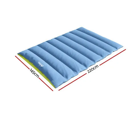 Sleeping Bag Double Bags Thermal Camping Hiking Tent Grey -5°C