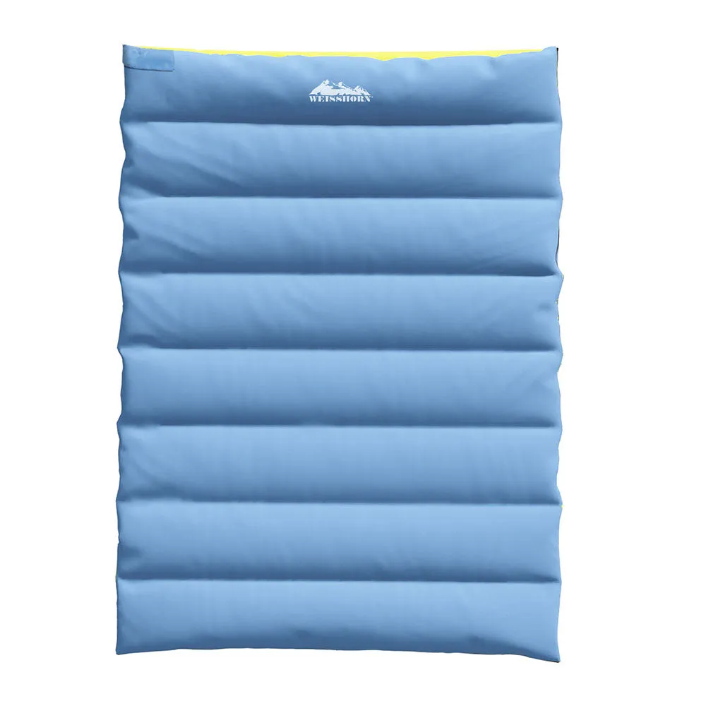 Sleeping Bag Double Bags Thermal Camping Hiking Tent - Grey