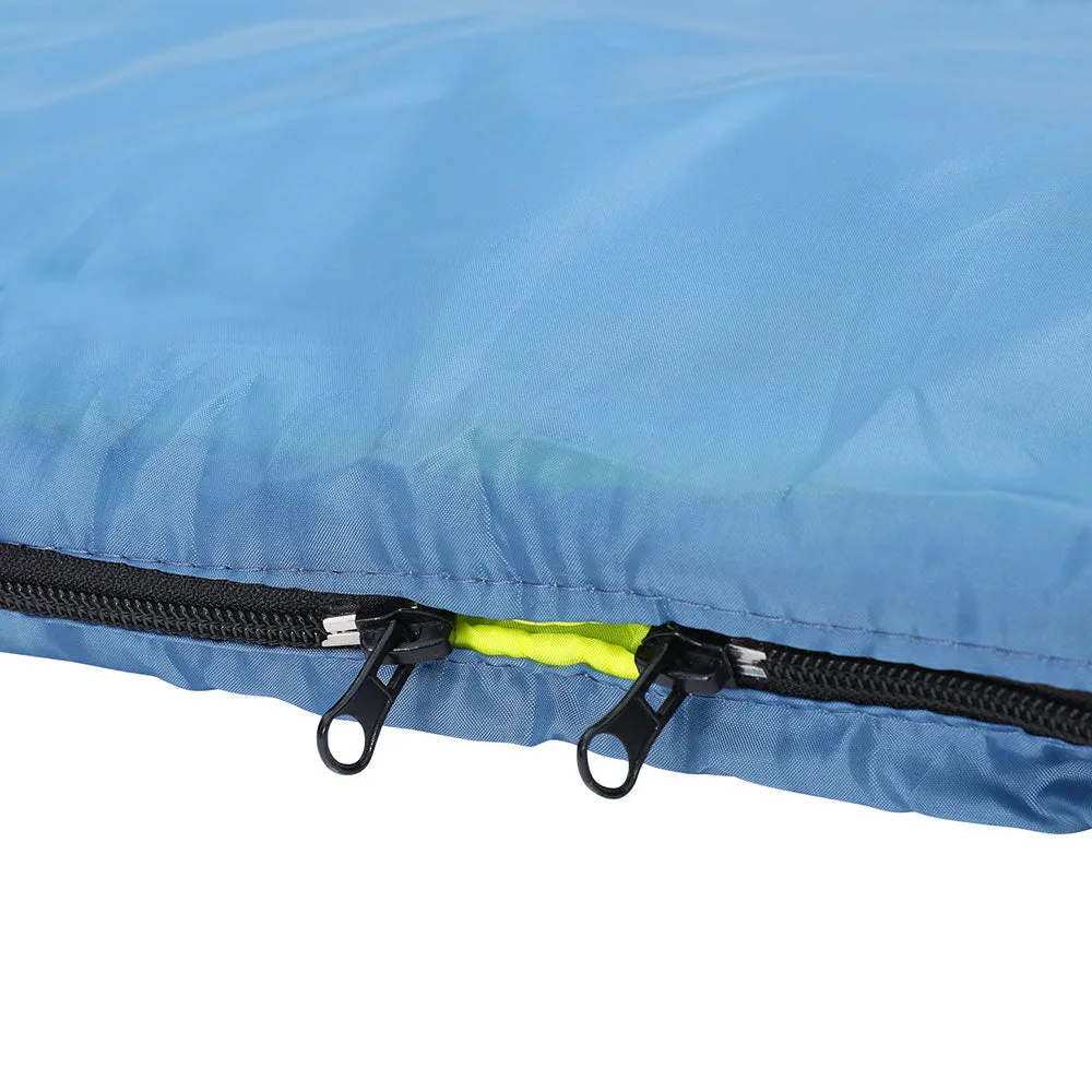 Sleeping Bag Double Bags Thermal Camping Hiking Tent - Grey