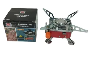 Stainless Steel Single Burner Gas Stove, For Domestic K-202