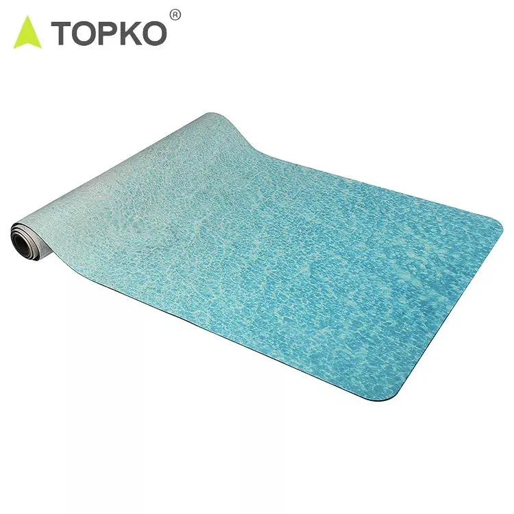 Suede   Natural Rubber Yoga Mat