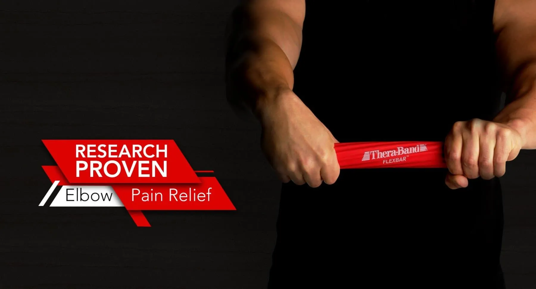 Theraband FlexBar - Yellow (Extra Light resistance)