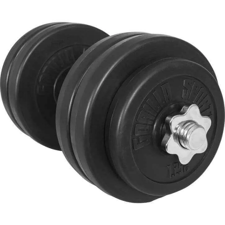 Vinyl Dumbbell Set 30KG (12 Plates)