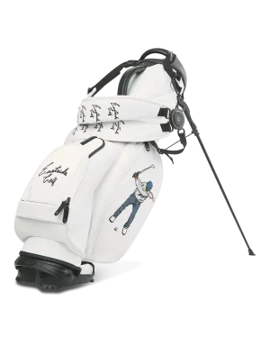 White Eastside Golf Stand Bag
