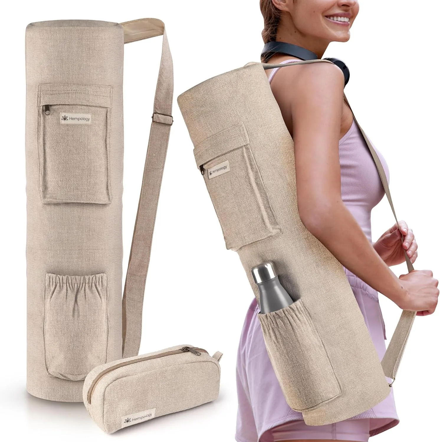 Yoga Mat Bag with Adjustable Strap