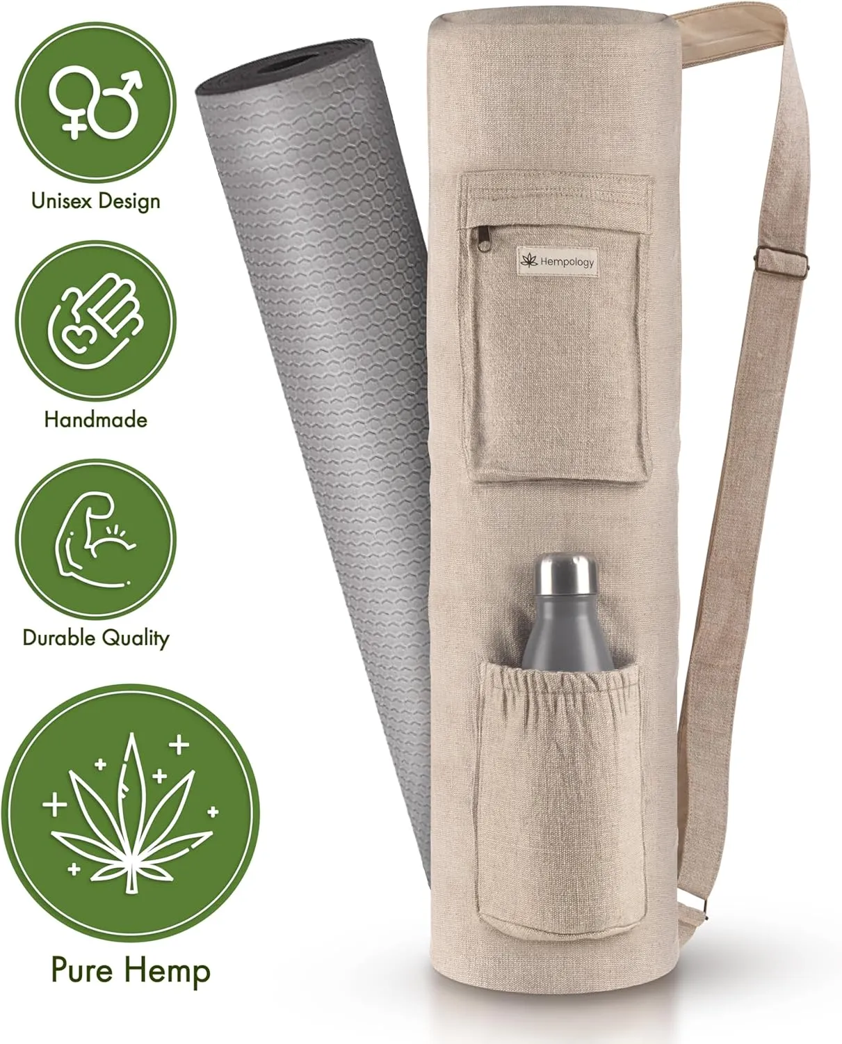 Yoga Mat Bag with Adjustable Strap
